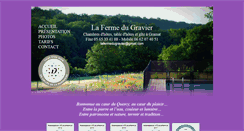 Desktop Screenshot of la-ferme-du-gravier.com